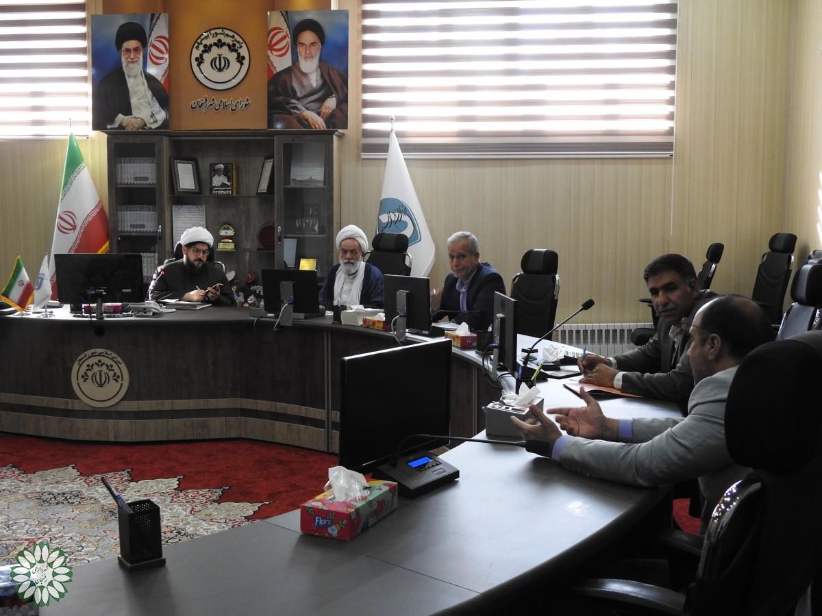 یکصدوپنجاه ودومین نشست شورای اسلامی شهر رفسنجان برگزارشد