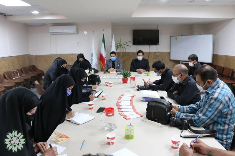 فرهنگسرای رسانه شهرداری رفسنجان میزبان نشست خبری دبیرسوگواره آیین جوش زنی ایران با اصحاب رسانه