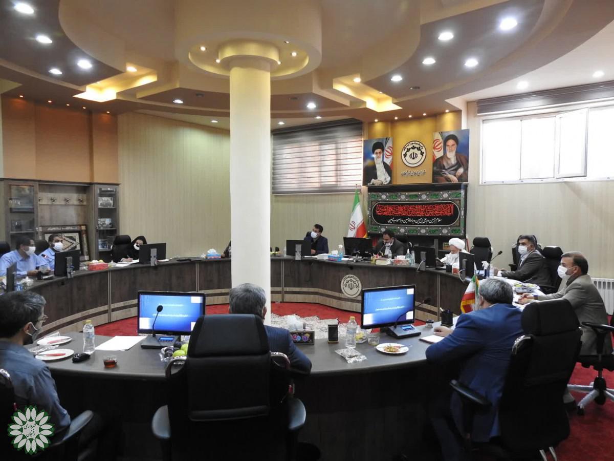 حضور جمعی از معتمدین محله خلیل آباد درجمع اعضای شورای شهر