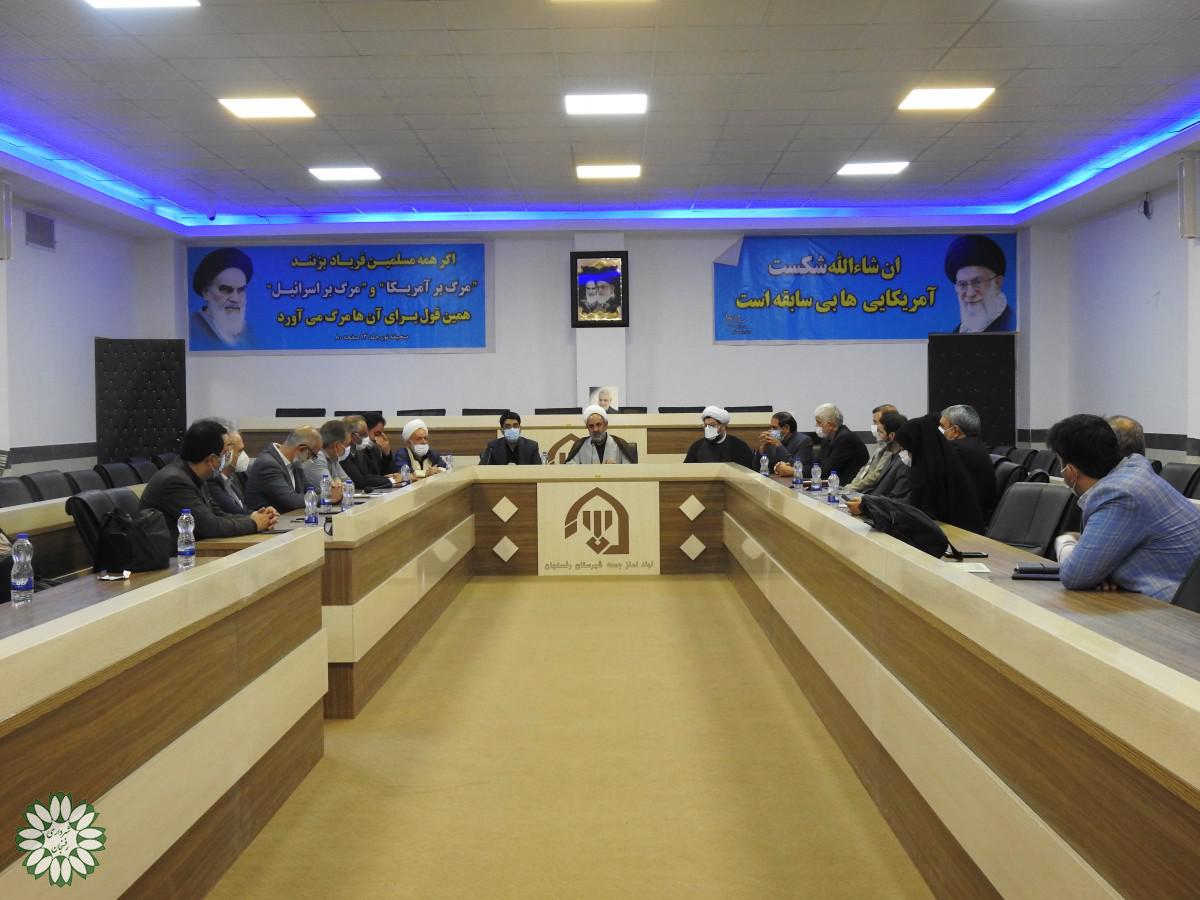 هشتمین جلسه فصلی پیگیری روند ساخت بیمارستان جدید الاحداث تسکین