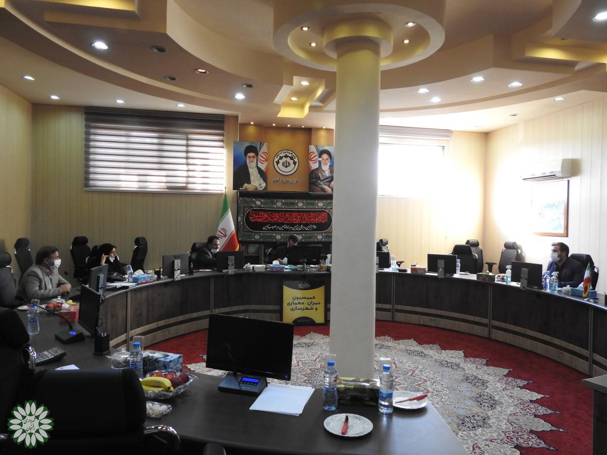 سومین نشست کمیسیون عمران ؛ معماری وشهرسازی شورای اسلامی شهررفسنجان