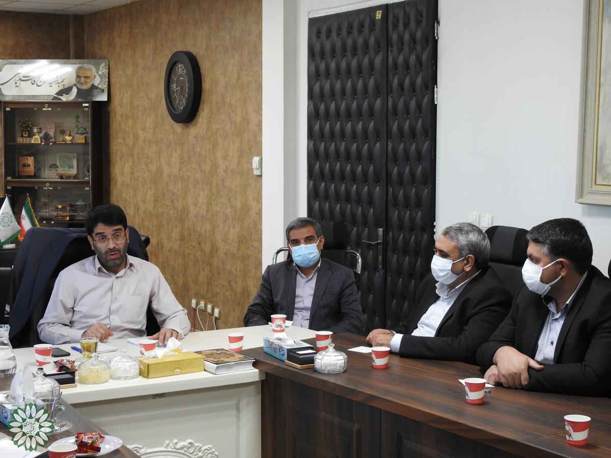 نخستین جلسه شورای معاونین به ریاست مهندس مجید کهنوجی شهردار رفسنجان برگزار شد
