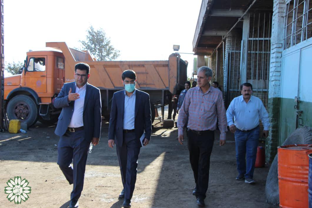 بررسی وضعیت ساختاری سازمان عمران دربازدید صبحگاهی شهردار