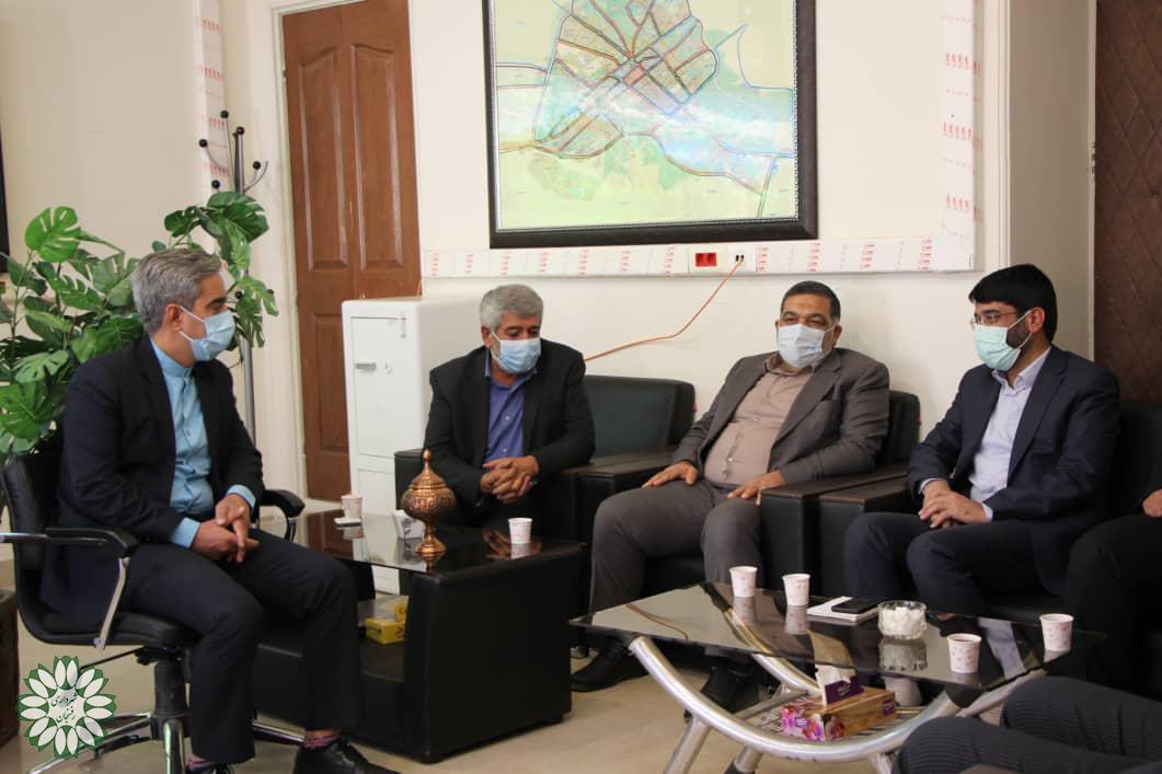 دیدار روسای ادارات شهرستان رفسنجان با شهردار رفسنجان