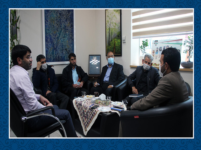 دیدار جمعی از اعضای کانون مداحان با شهردار رفسنجان