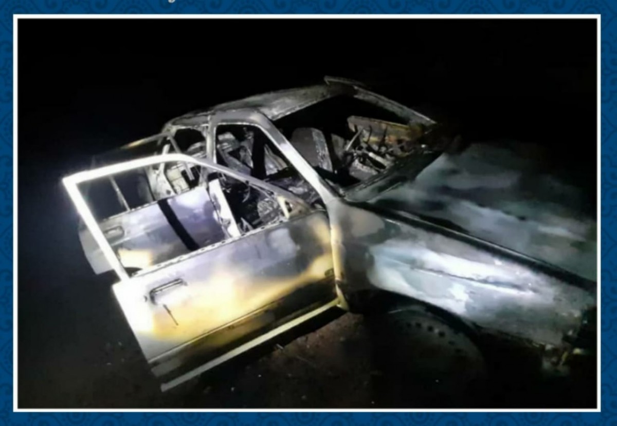 اطفاء حریق یک دستگاه خودروی پراید در رفسنجان به همت آتش نشانان ایستگاه شماره پنج