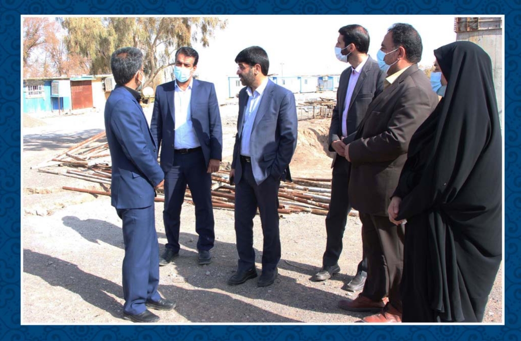 بازدید شهردار و اعضای شورای شهر از پروژه های آب و فاضلاب رفسنجان