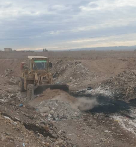 جمع آوری بیش از ۳۵ هزار مترمکعب نخاله ساختمانی توسط شهرداری رفسنجان