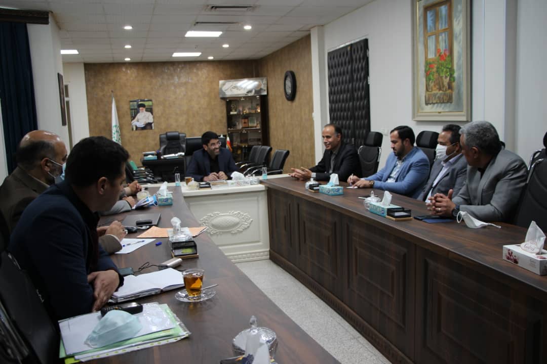 نشست کارگروه شهرداران منطقه ۳ شهرستان رفسنجان