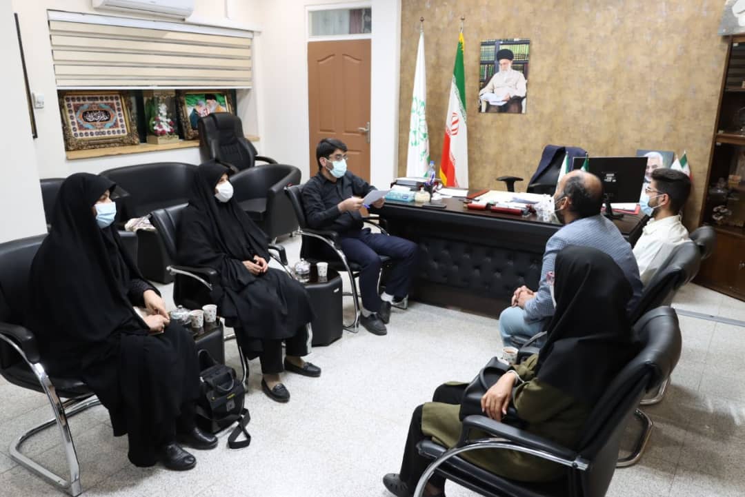 دیدار اعضای کمیته شطرنج معلولین استان با شهردار رفسنجان
