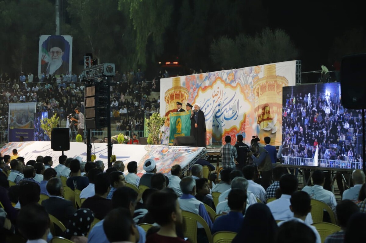 اجتماع بزرگ امام رضایی ها با حضور اقشار گسترده مردم در رفسنجان