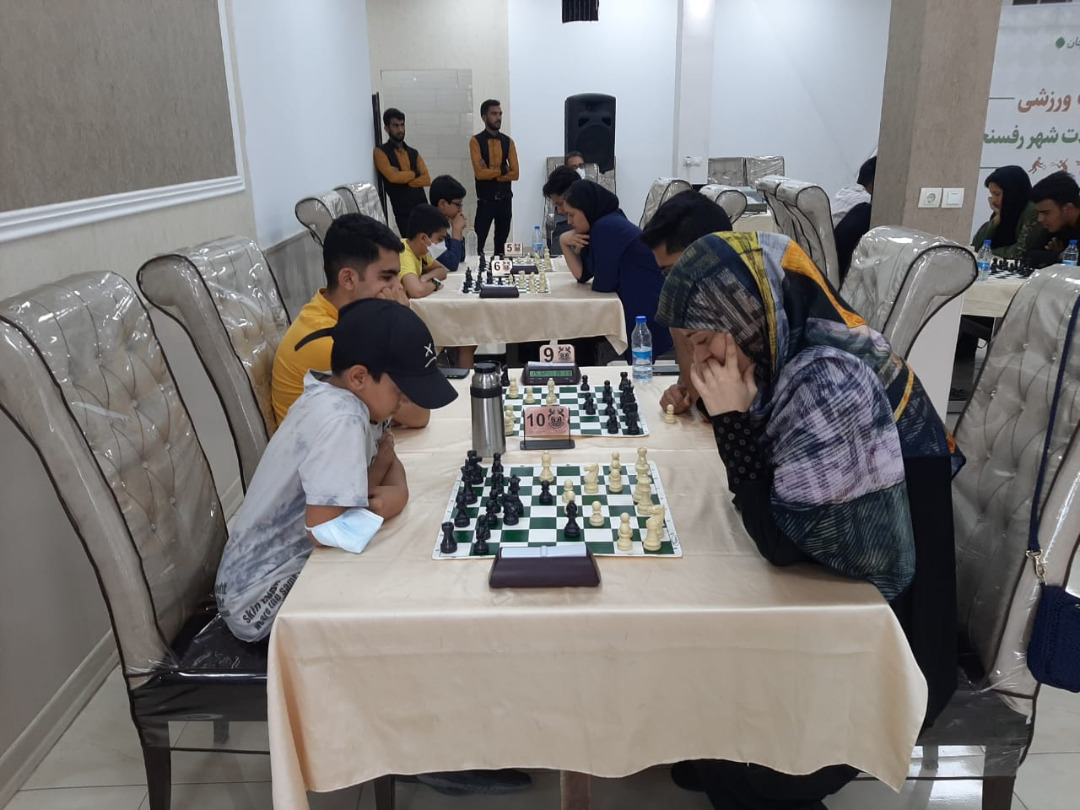 مسابقات شطرنج سومین المپیاد ورزشی محلات شهرداری رفسنجان