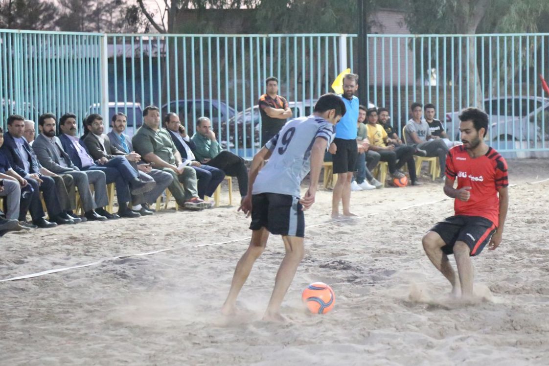 مسابقات فوتبال ساحلی سومین المپیاد ورزشی محلات رفسنجان