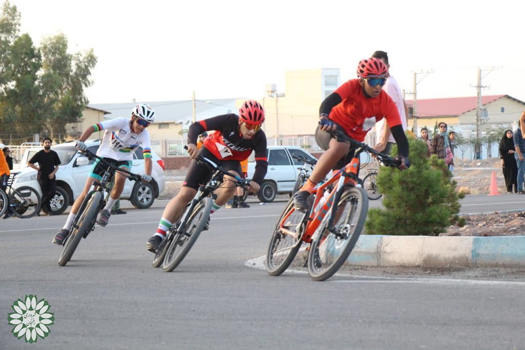 مسابقات دوچرخه سواری سومین المپیاد ورزشی محلات شهر رفسنجان