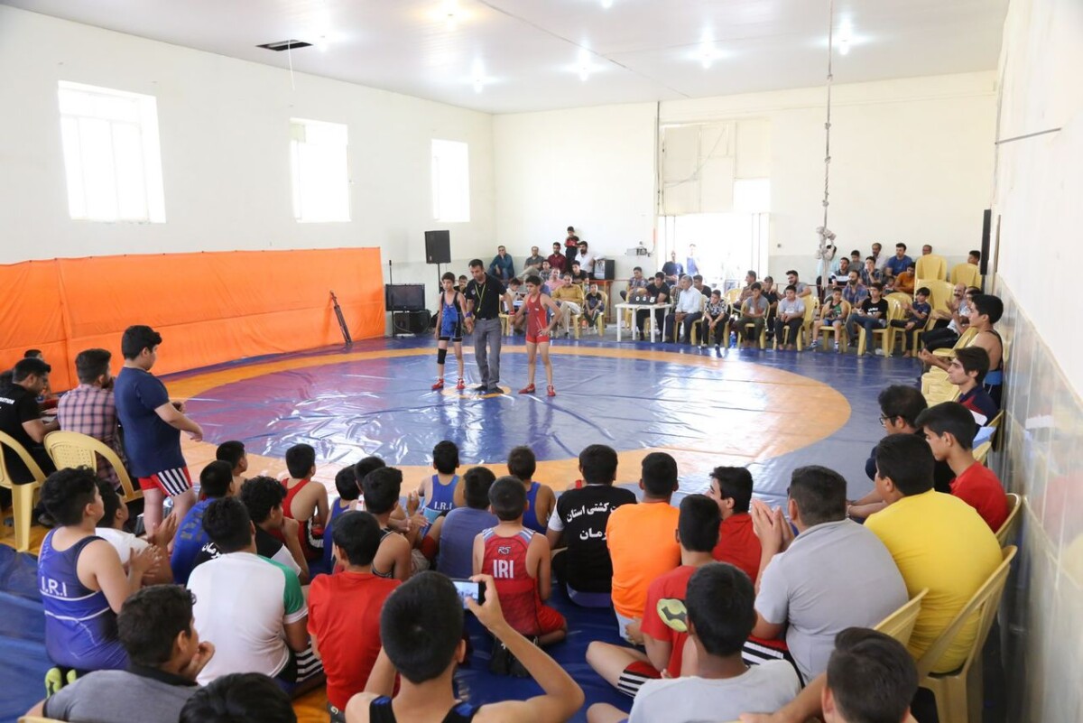 رقابت‌های کشتی سومین المپیاد ورزشی محلات شهر رفسنجان