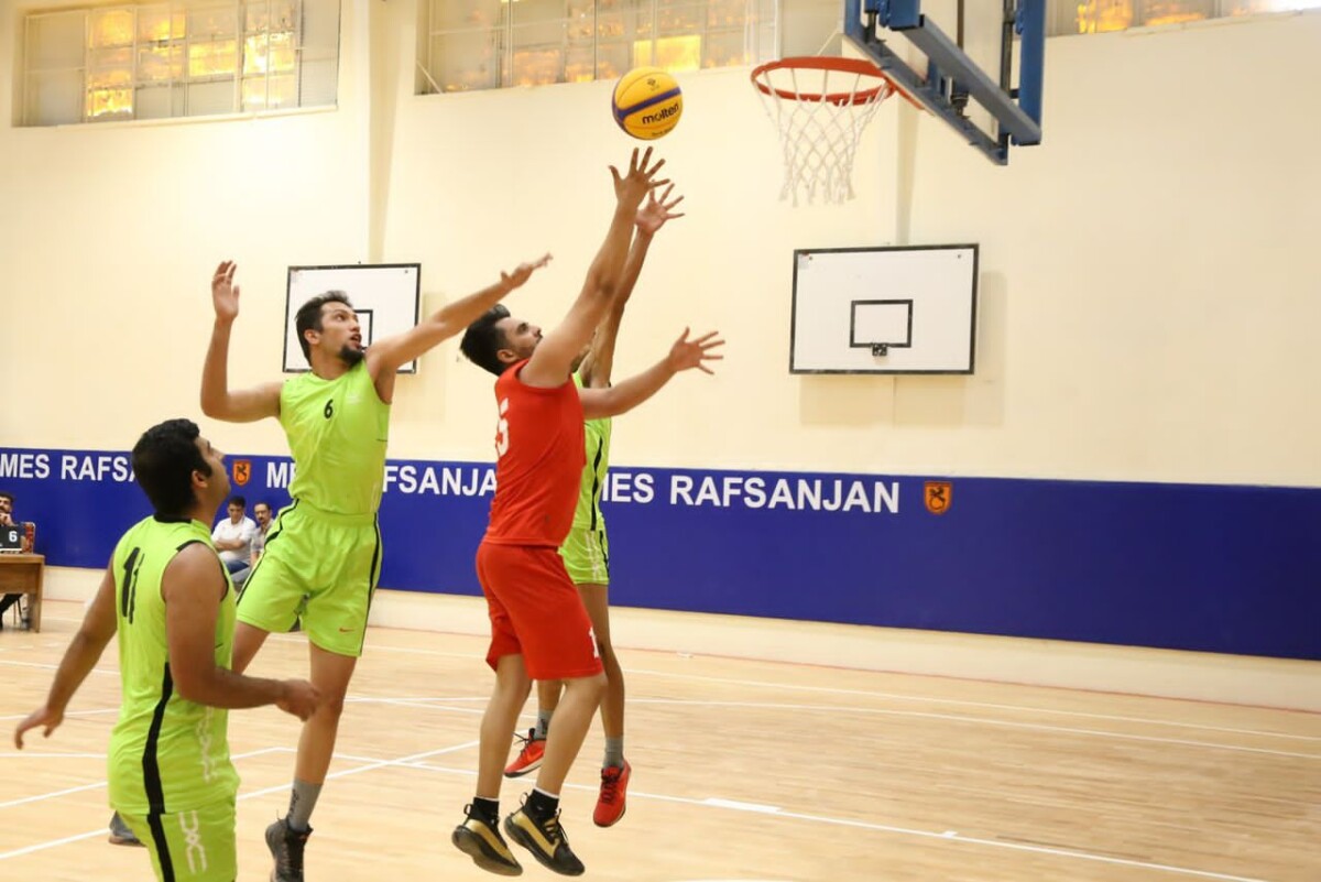 رقابت‌های بسکتبال سومین المپیاد ورزشی محلات رفسنجان
