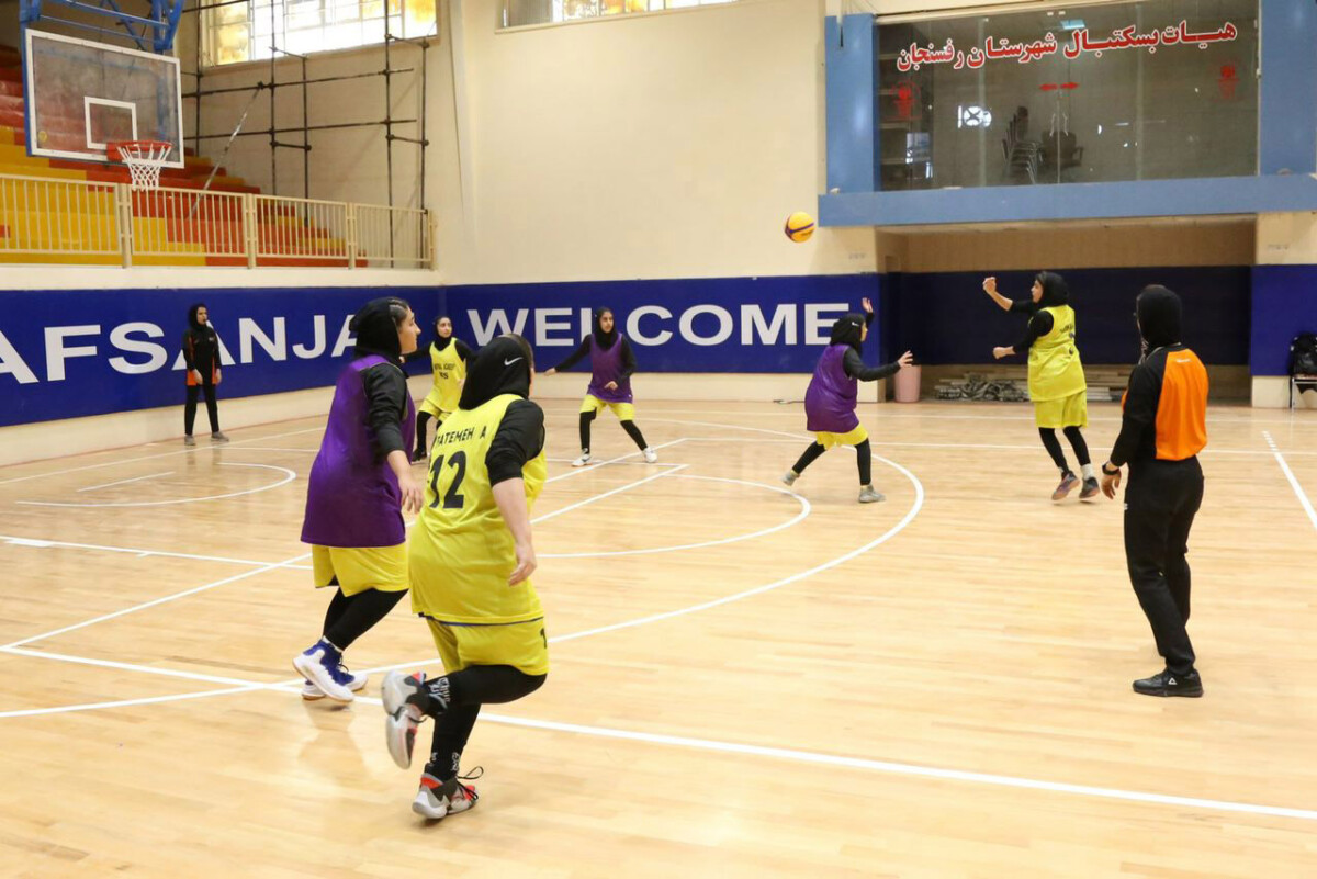 برگزاری مسابقات بسکتبال سه نفره بانوان برای نخستین بار در رفسنجان