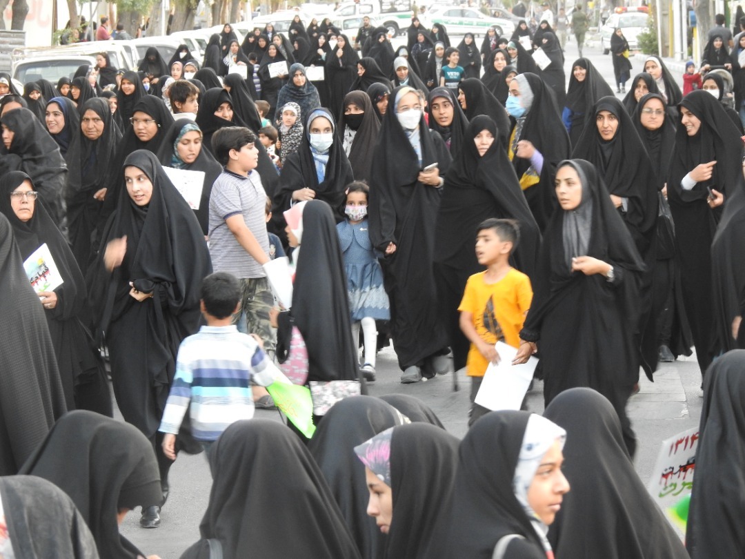 اجتماع بزرگ مردمی عفاف و حجاب در رفسنجان