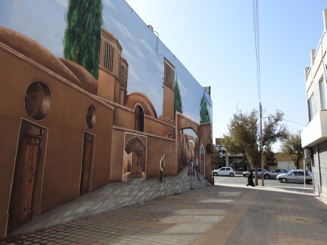 اجرای دیوارنگاره های موضوعی در چهار نقطه شهر رفسنجان