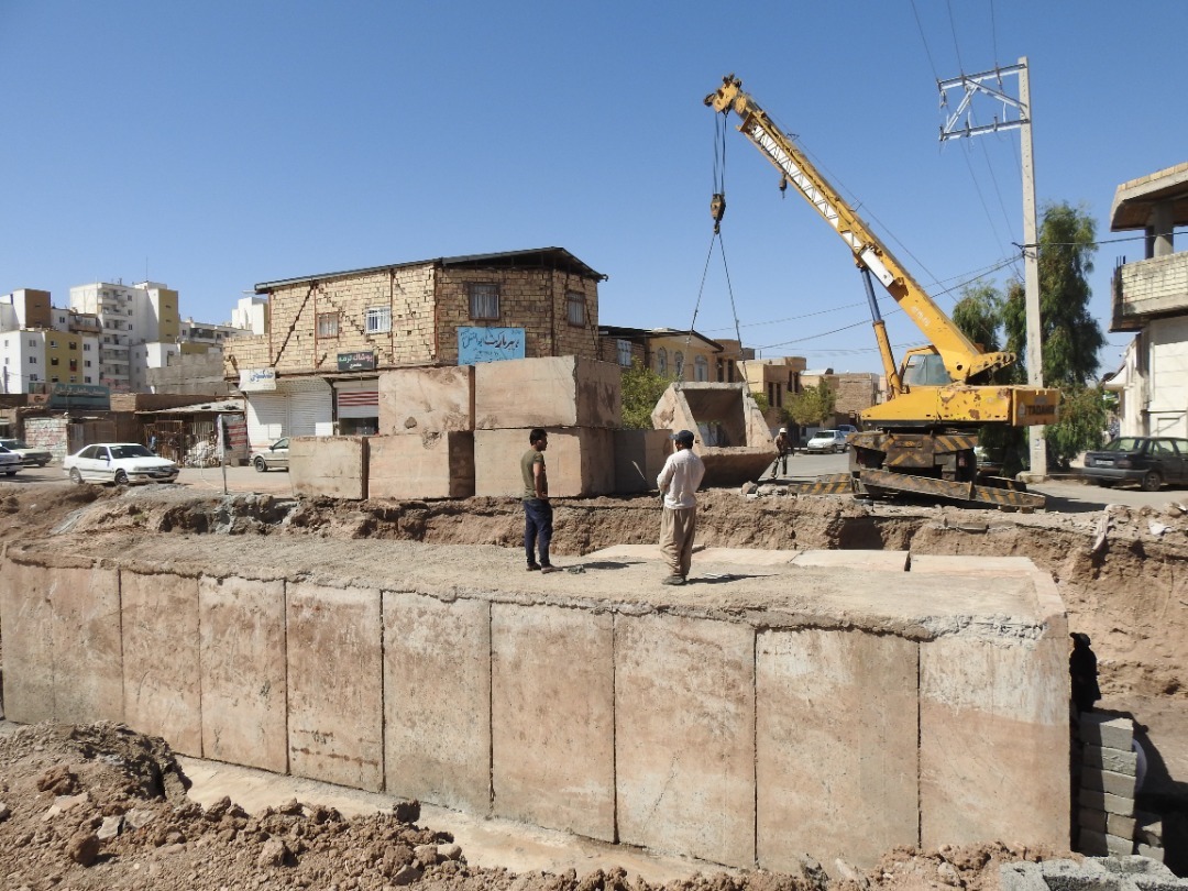 اجرای عملیات مقاوم سازی، اصلاح و بهسازی پل های شهری در رفسنجان