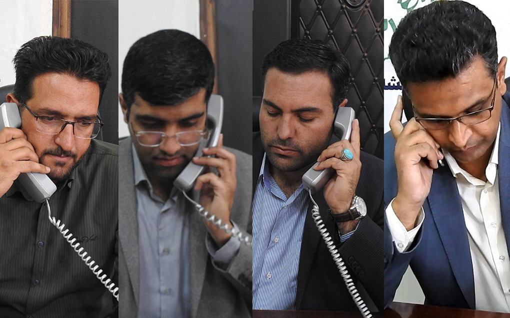 حضور مدیران شهرداری رفسنجان در سامانه ۱۳۷ و پاسخگویی به تماس شهروندان