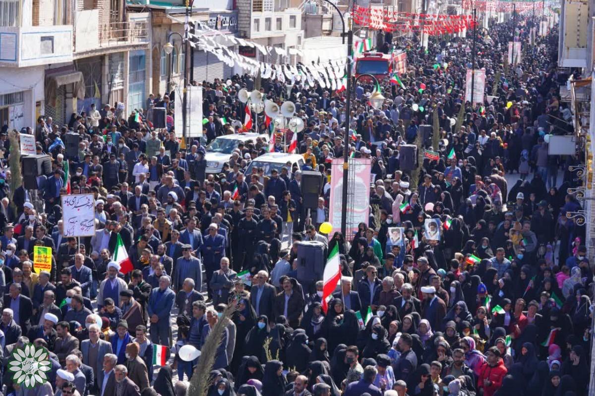 مراسم راهپیمایی یوم الله ۲۲ بهمن در رفسنجان+ تصاویر
