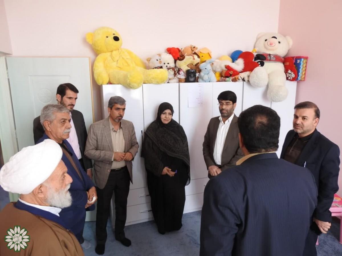 بازدید اعضای شورای شهر و شهردار رفسنجان از مراکز ساماندهی کودکان کار