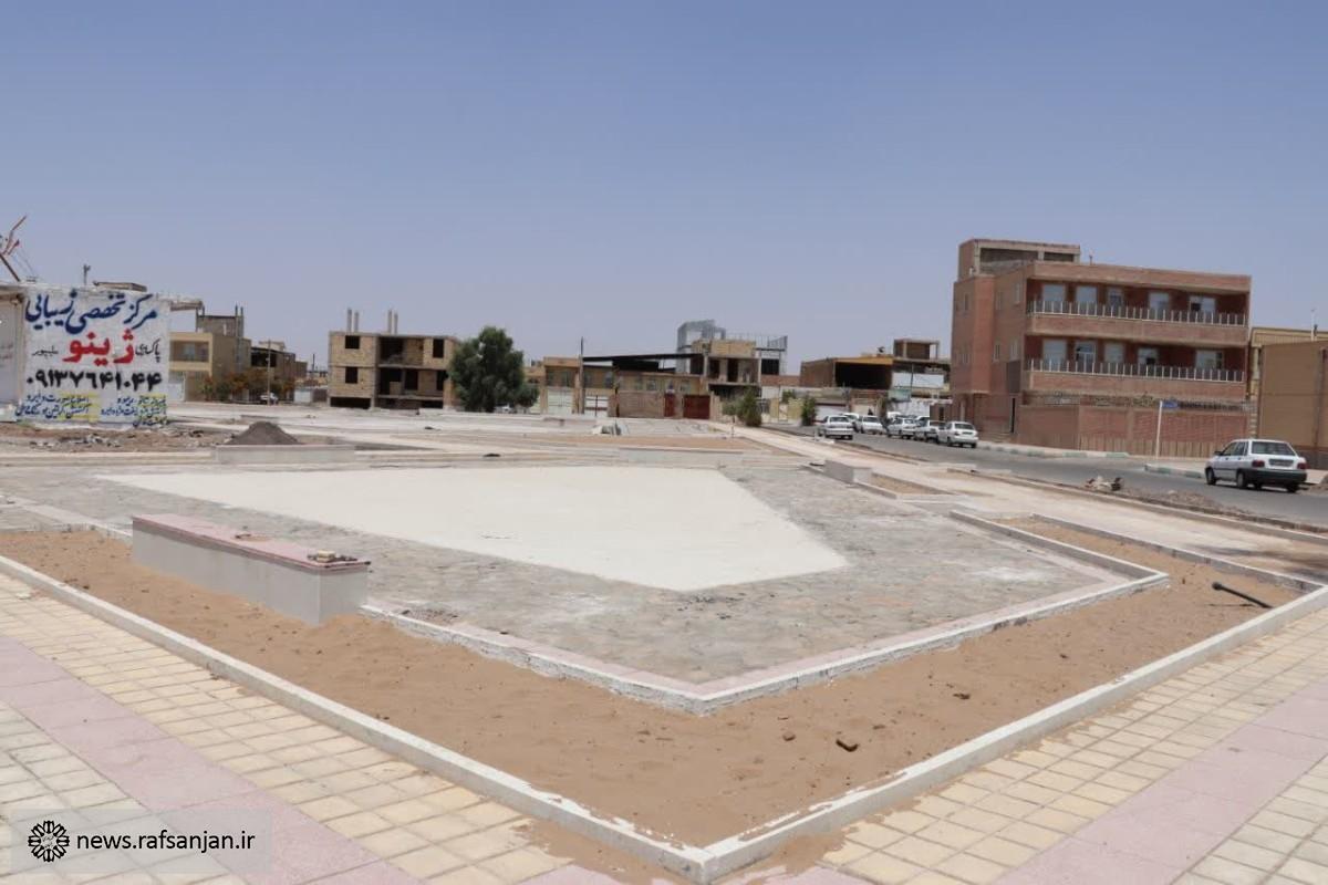 بوستان محله‌ای خیابان شهید ابولی آماده بهره‌برداری شد