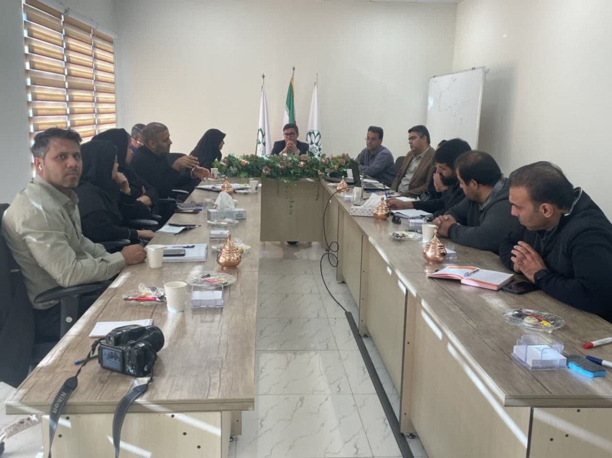 برگزاری جلسه هماهنگی گل آرایی شهر برای نوروز ۱۴٠۳ در رفسنجان