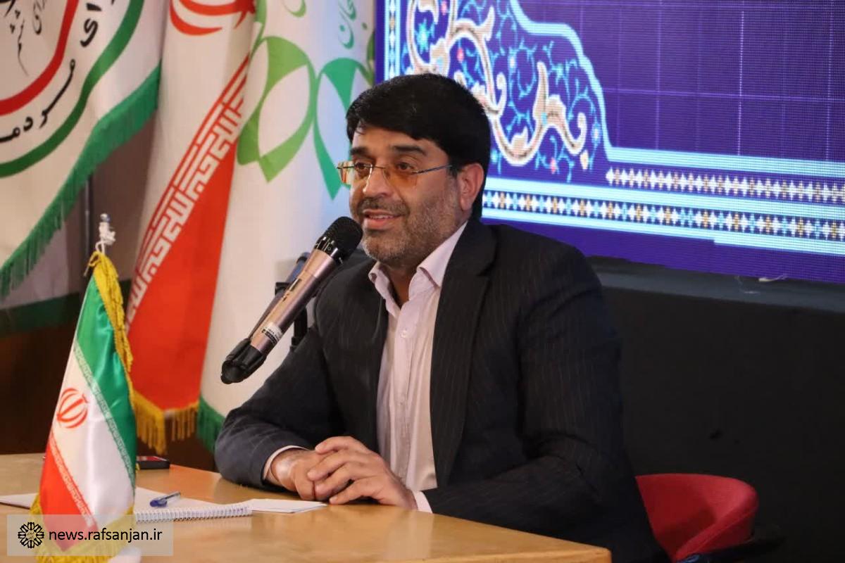 تشریح راهبردهای کلان شهرداری رفسنجان در نشست خبری شهردار
