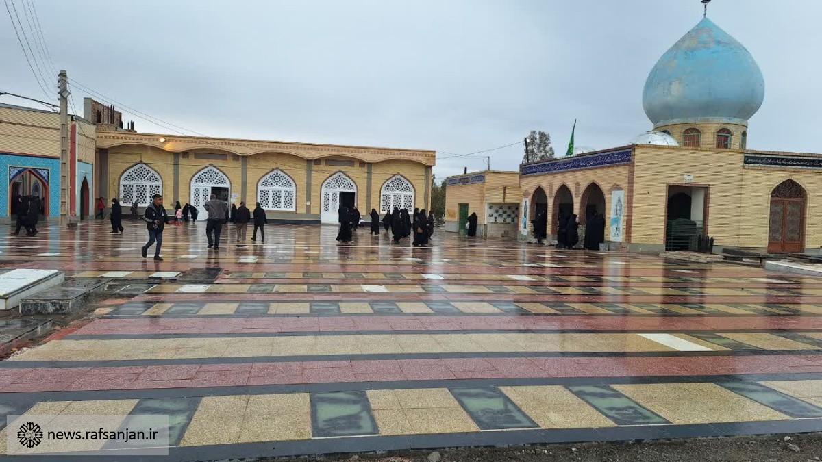 پیشرفت ۹۸ درصدی فاز اول هم‌سطح‌سازی قبور گلزار شهدای عباس‌آباد رفسنجان