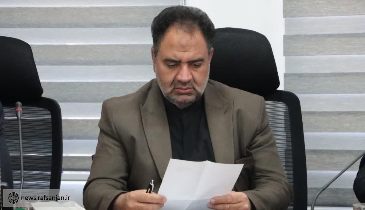 تأکید رئیس شورا بر اتحاد و همدلی در برهه حساس امروزی؛ قدردانی از اقدامات شهرداری در سال جدید