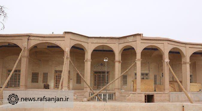 آغاز پروژه بازآفرینی یکی از گنجینه‌های ماندگار رفسنجان