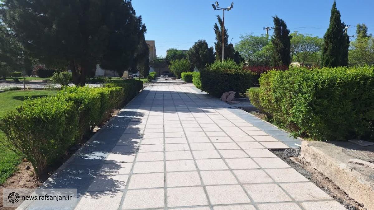 بوستان فجر نزدیک به تکمیل؛ پیشرفت ۸۰ درصدی عملیات بهسازی