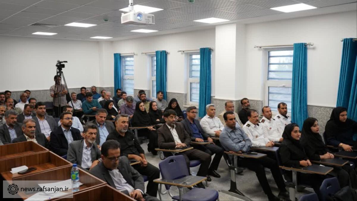 تأکید بر تاب‌آوری محلات، ایمنی مدارس و فناوری‌های نوین در مسیر توسعه پایدار شهری رفسنجان